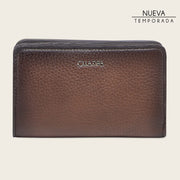 Billetera para dama en piel genuina de venado Carteras 