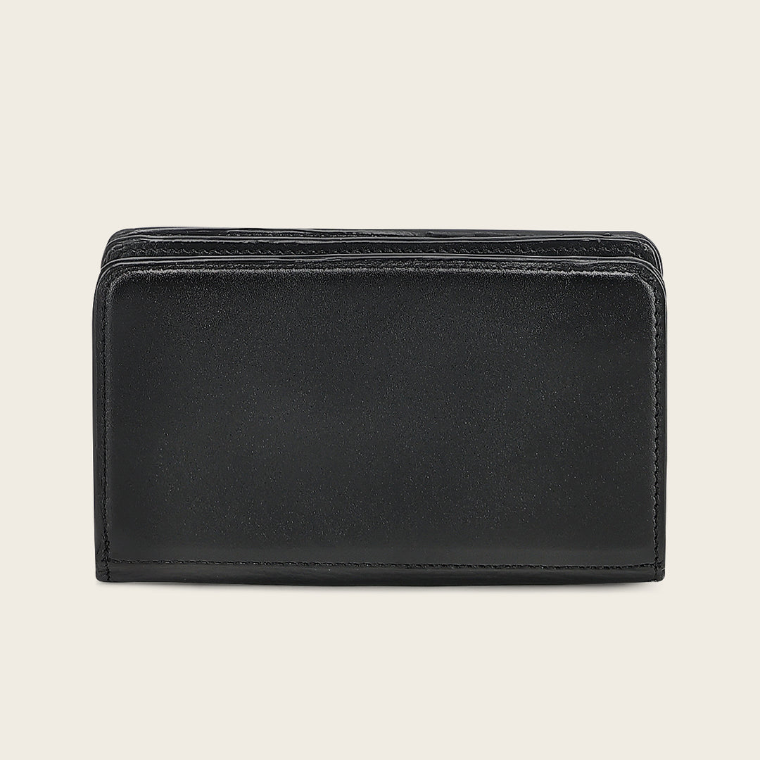 Cartera en piel genuina de venado italiano para dama