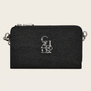 Cartera en piel genuina de mantarraya para dama Carteras 