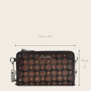 Cartera en piel genuina para dama Carteras 