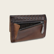 Billetera en piel genuina para dama Carteras 