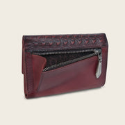 Billetera en piel genuina para dama Carteras 