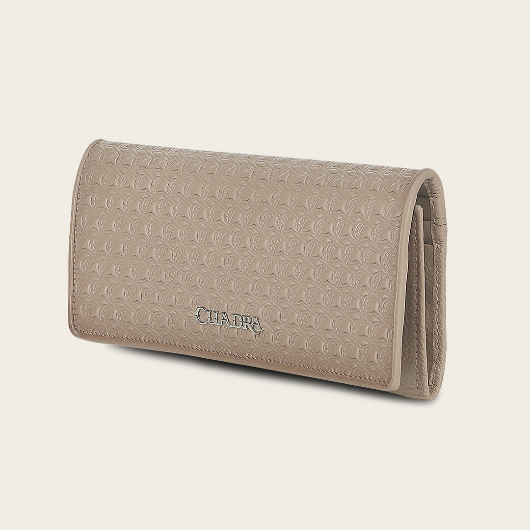 Cartera en piel genuina para dama