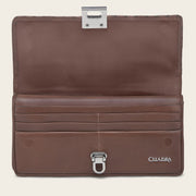 Billetera en piel genuina para dama Carteras 