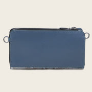 Cartera en piel genuina de pitón para dama Carteras 