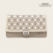 Cartera en piel genuina para dama