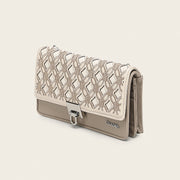 Cartera en piel genuina para dama