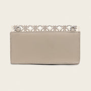 Cartera en piel genuina para dama