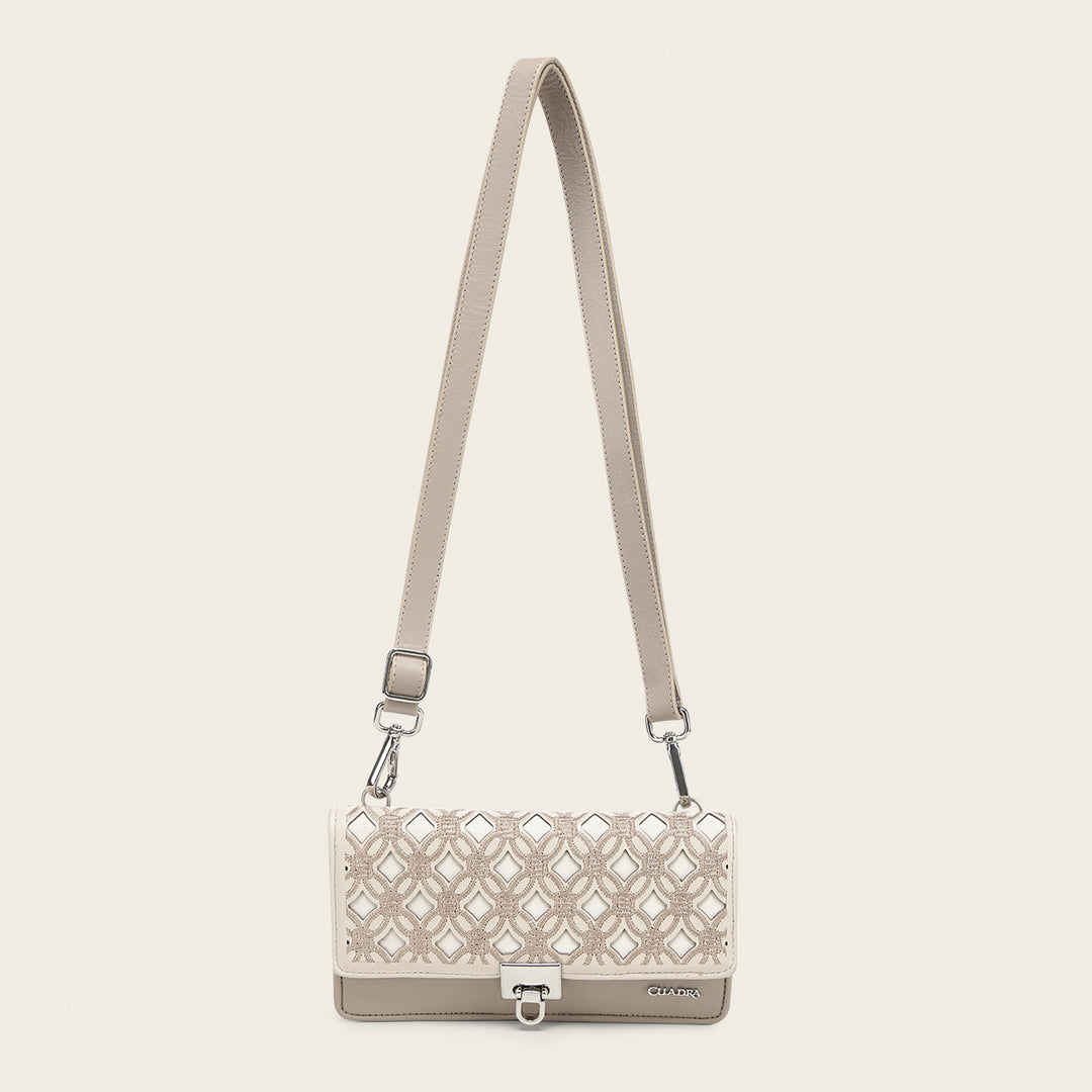 Cartera en piel genuina para dama