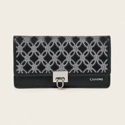 Cartera en piel genuina para dama