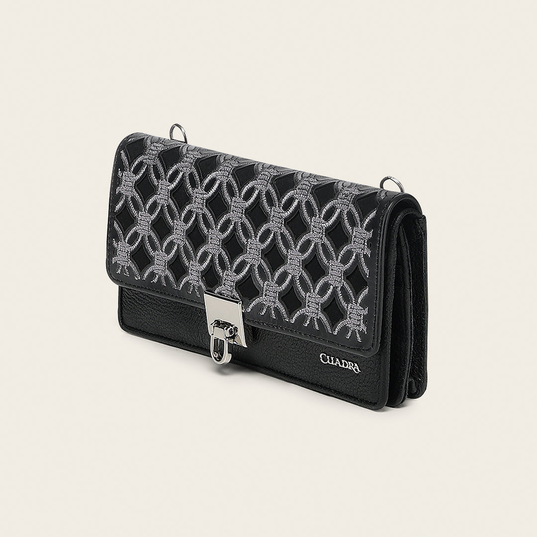 Cartera en piel genuina para dama