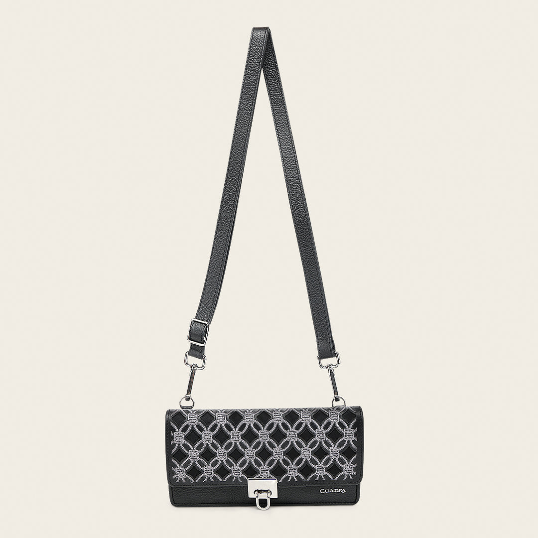 Cartera en piel genuina para dama