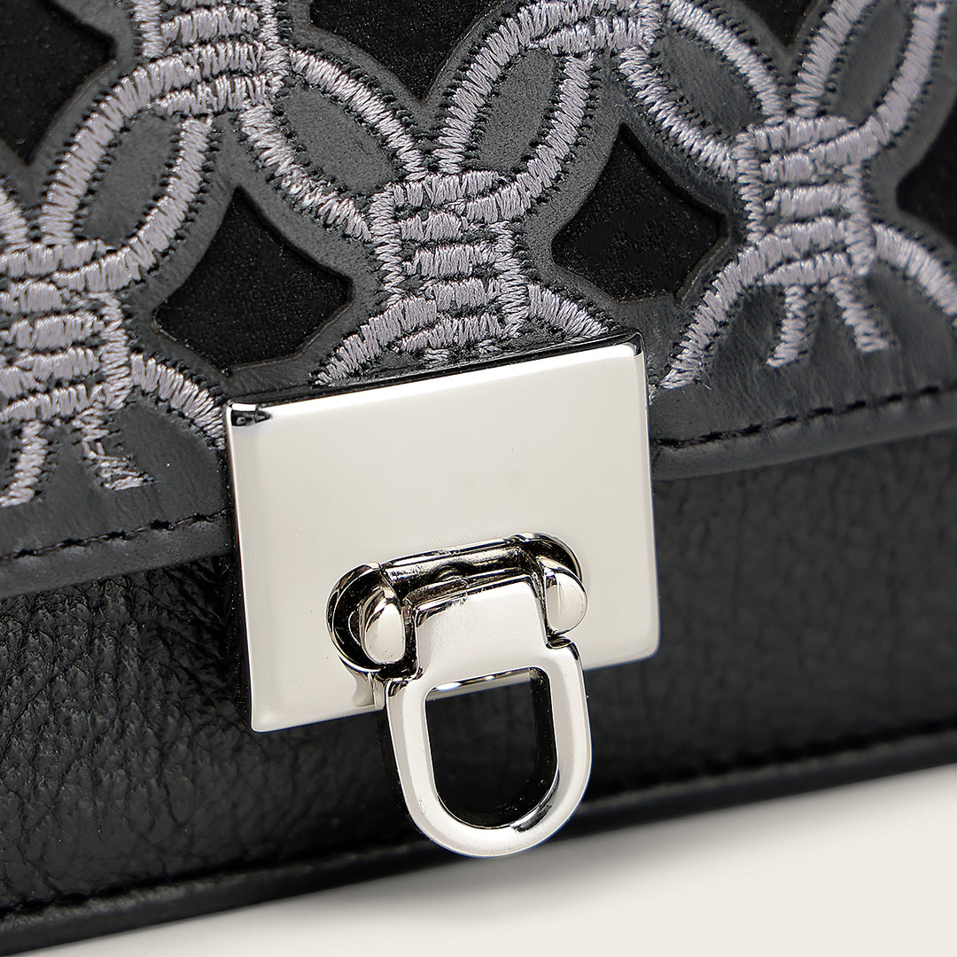 Cartera en piel genuina para dama