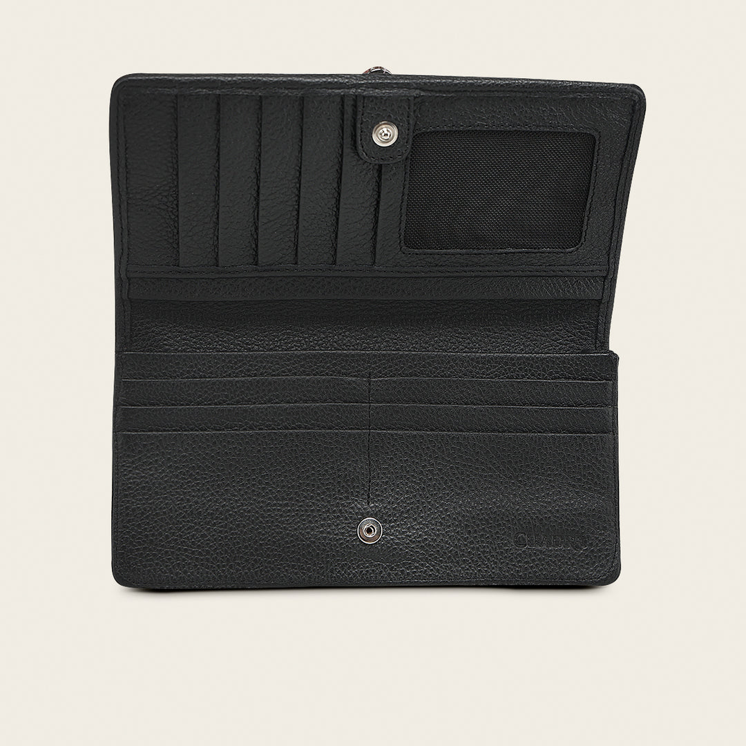 Cartera en piel genuina para dama