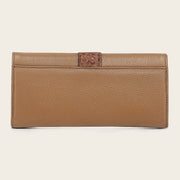 Cartera en piel genuina de alligátor para dama Carteras 