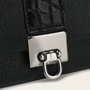 Cartera en piel genuina de alligátor para dama Carteras 