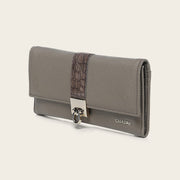 Cartera en piel genuina de moreleti para dama Carteras 