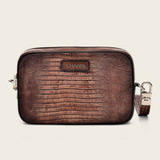 Documentera para caballero en piel genuina de lizard Documentera 