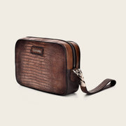 Documentera para caballero en piel genuina de lizard Documentera 