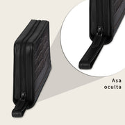 Documentera en piel genuina de alligator para caballero Documentera 