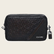 Documentera en piel genuina de mantarraya para caballero Bolsos y Maletas 