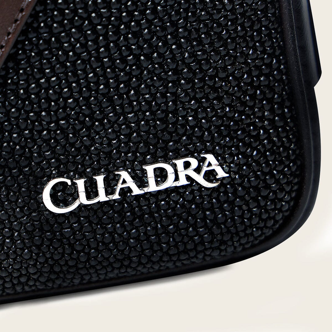 Documentera en piel genuina de mantarraya para caballero Bolsos y Maletas 