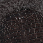 Backpack en piel genuina de alligator para caballero Bolsos y Maletas 