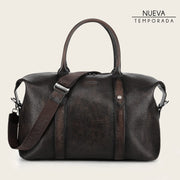 Maleta en piel genuina de ovino para caballero Bolsos y Maletas 