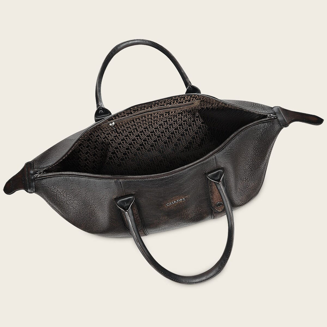 Maleta en piel genuina de ovino para caballero Bolsos y Maletas 