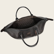 Maleta en piel genuina de ovino para caballero Bolsos y Maletas 