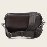 Bandolera en piel genuina de alligator para caballero Bolsos y Maletas 