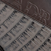 Bandolera en piel genuina de alligator para caballero Bolsos y Maletas 