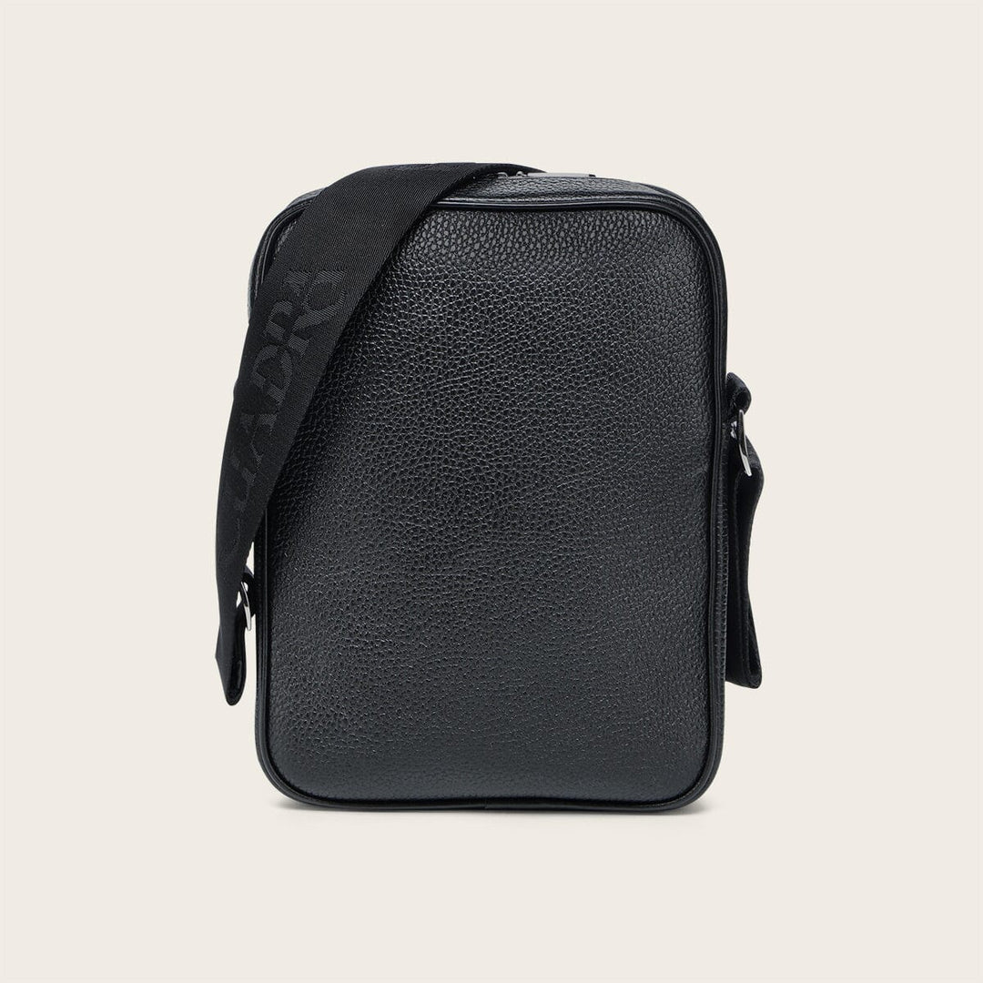 Bandolera en piel genuina de fuscus para caballero Bolsos y Maletas 