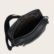 Bandolera en piel genuina de fuscus para caballero Bolsos y Maletas 