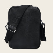 Bandolera en piel genuina de mantarraya para caballero Bolsos y Maletas 