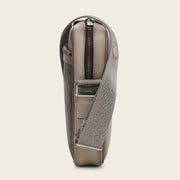 Bandolera en piel genuina de tiburón para caballero