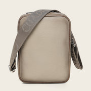 Bandolera en piel genuina de tiburón para caballero