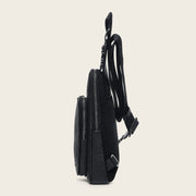 Bandolera en piel genuina de mantarraya para caballero Bolsos y Maletas 