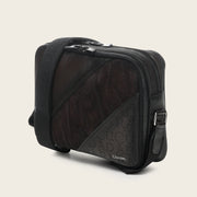 Bandolera en piel genuina de elefante para caballero