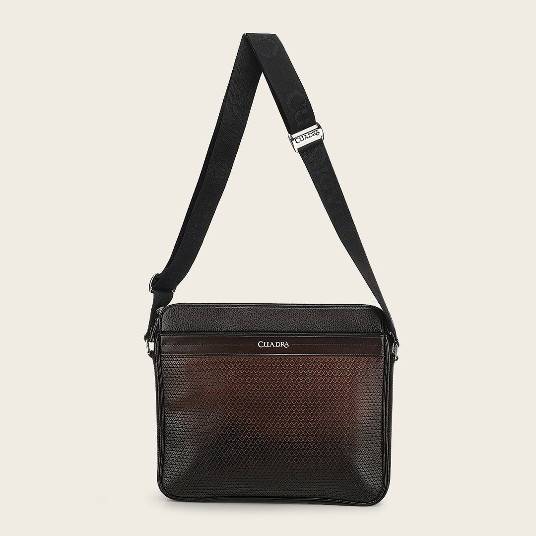 Porta Ipad en piel genuina para caballero