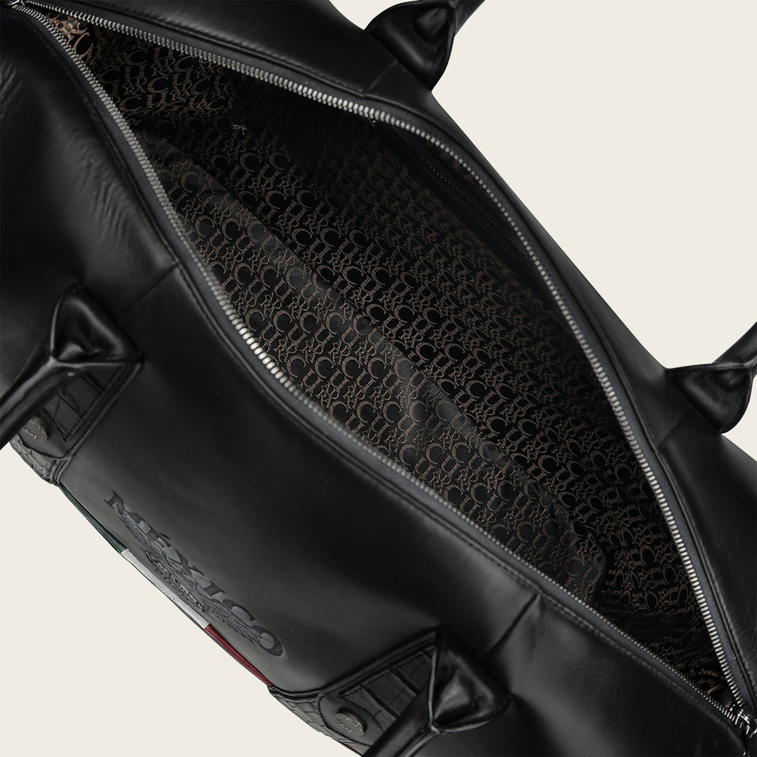 Maleta en piel genuina de alligator para caballero edición limitada 2026