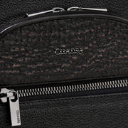 Crossbody en piel genuina de tiburón para caballero