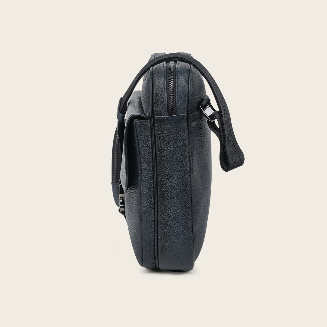 Bandolera en piel genuina de bovino para caballero
