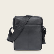 Bandolera en piel genuina para caballero Bolsos y Maletas 