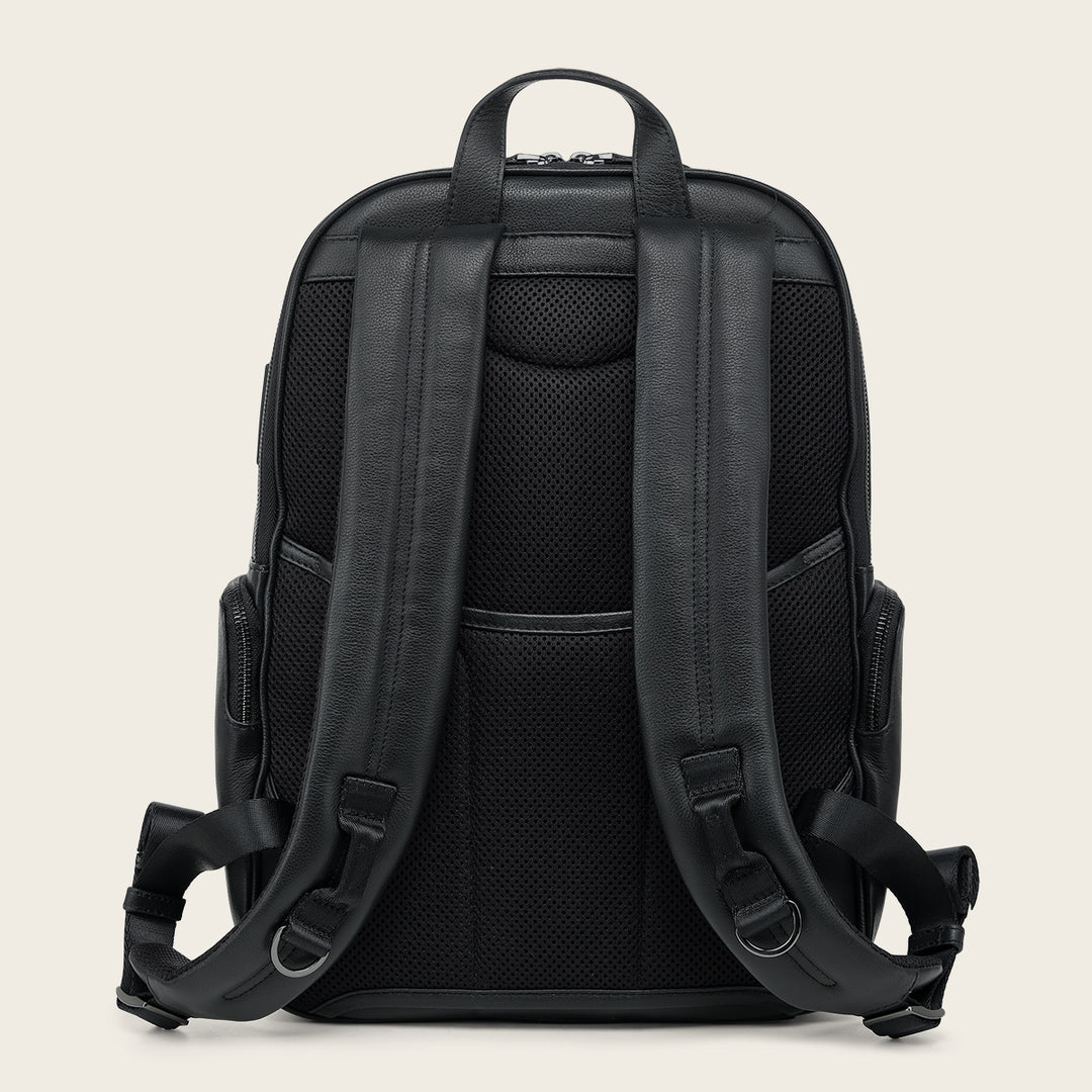 Mochila en piel genuina para caballero