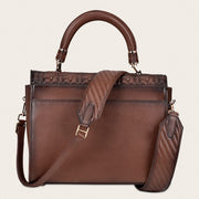 Bolso en piel genuina con cristales Bolsos y Maletas 