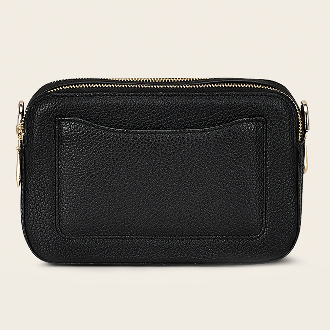 Crossbody en piel genuina de mantarraya