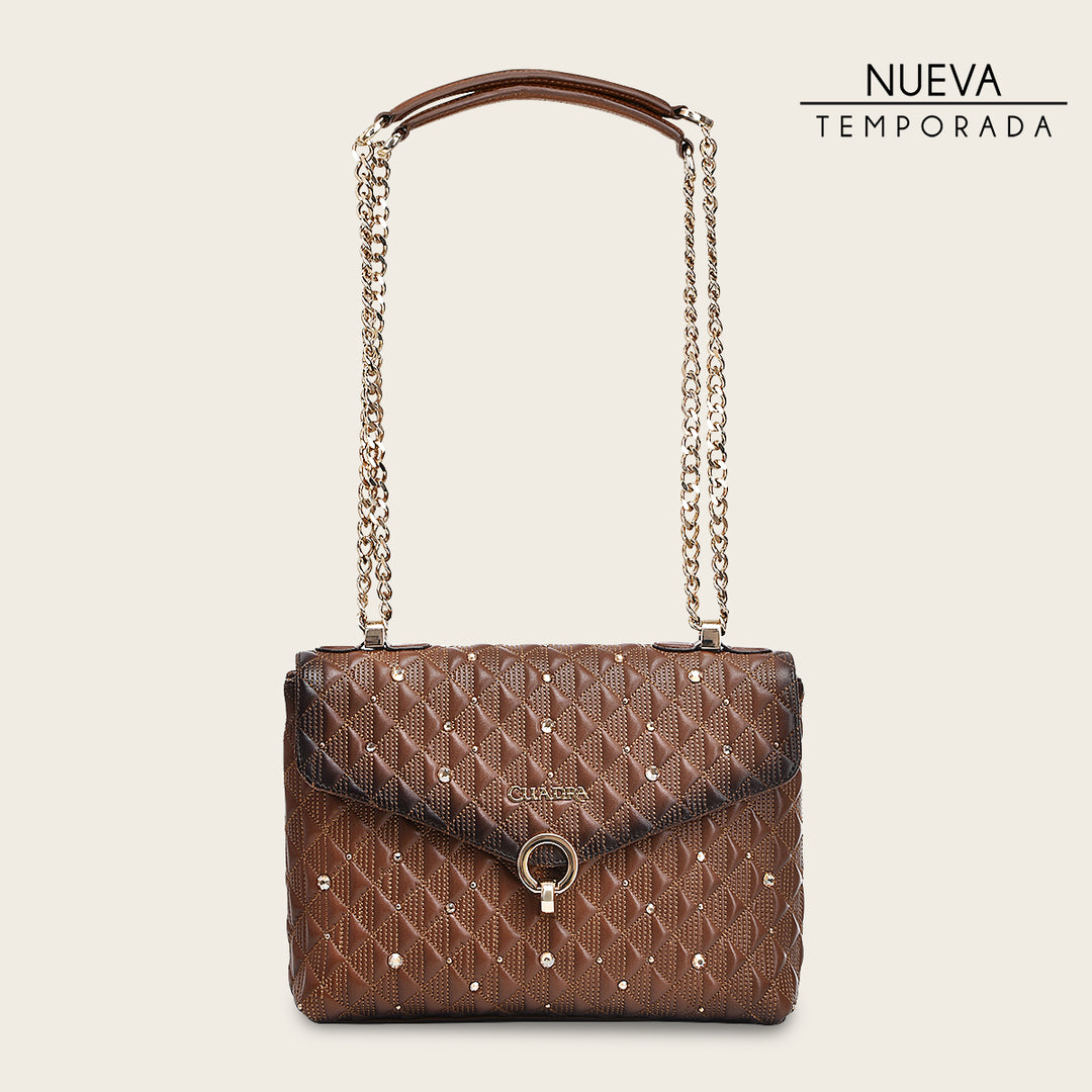 Crossbody en piel genuina de bovino para dama