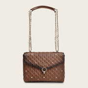 Crossbody en piel genuina de bovino para dama Bolsos y Maletas 