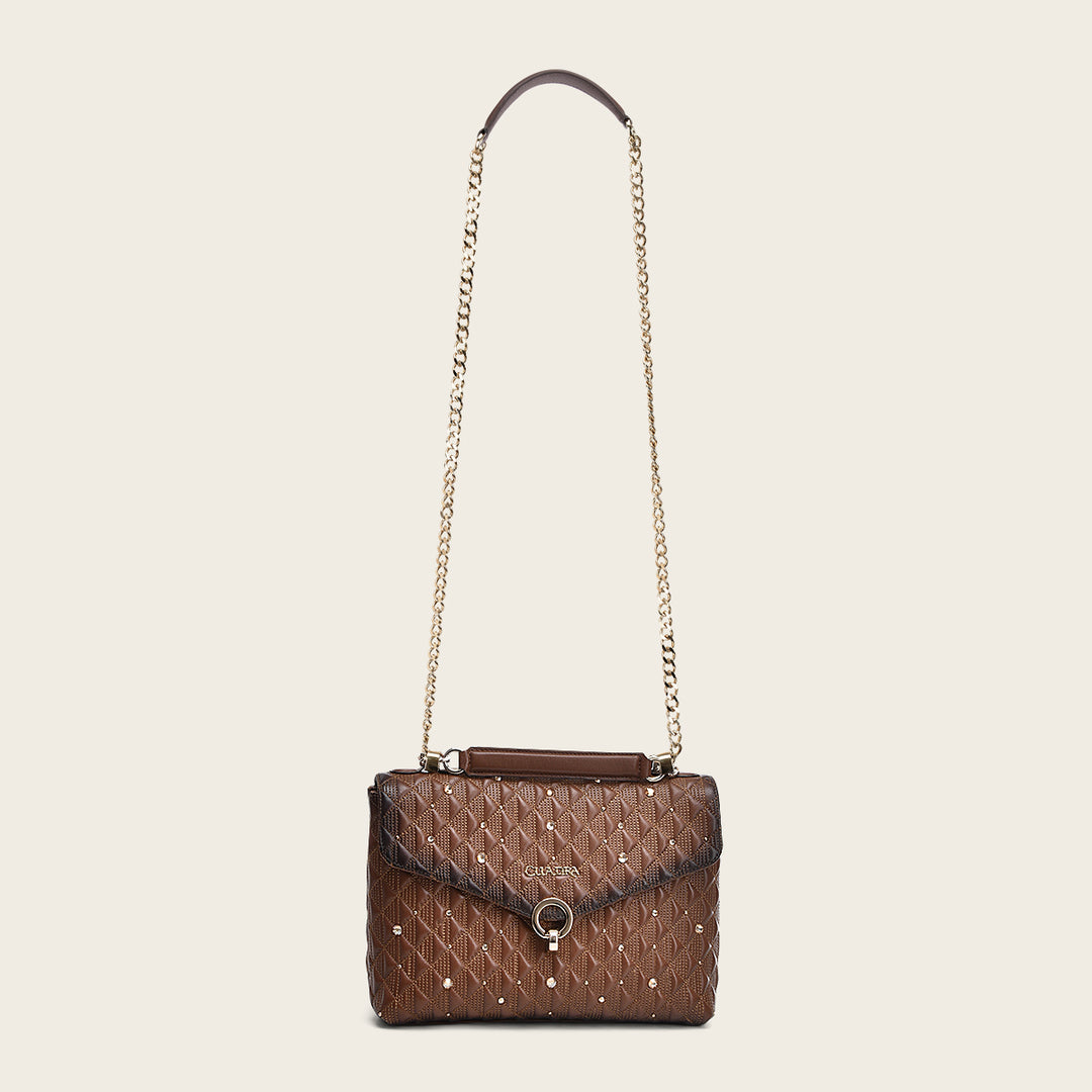 Crossbody en piel genuina de bovino para dama